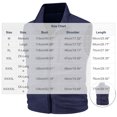 thumbnail image 4 of Zysthvn Fall Vests for Men Casual Full Zip Fleece Mens Jackets Solid Sleeveless Stand Collar with Pockets Outerwear, 4 of 7