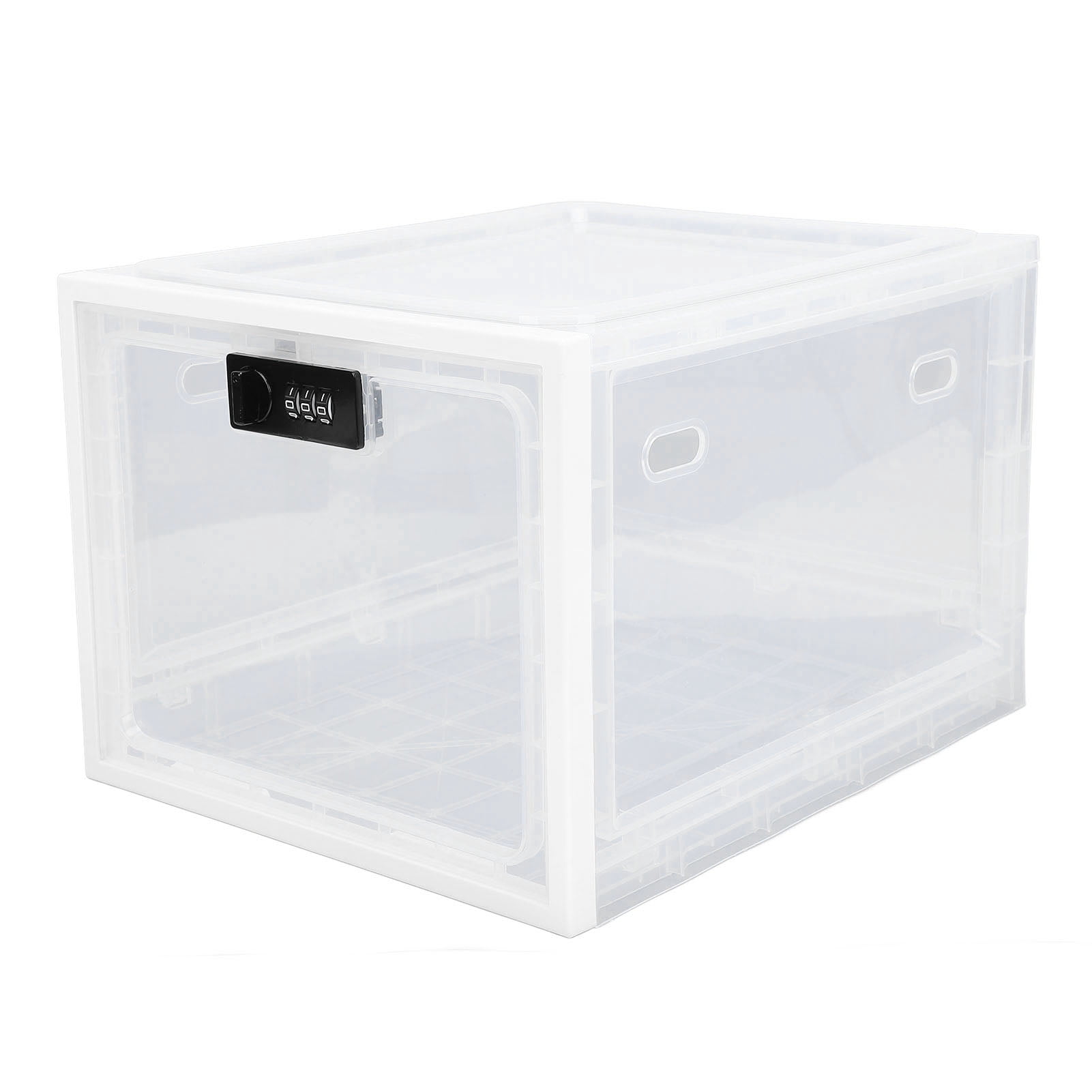 Medication Lock Box, Secure Combination Code Storage Clear