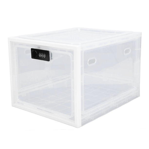 Caja De Bloqueo De Medicamentos De Gran Capacidad, Caja De Bloqueo De Refrigerador Con Código Seguro, Contenedor De Almacenamiento Con Cerradura Para Alimentos, Refrigerios Y