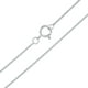 thumbnail image 4 of Collar dorado chapado en oro amarillo de 14 quilates sobre plata con diamantes, 4 of 4