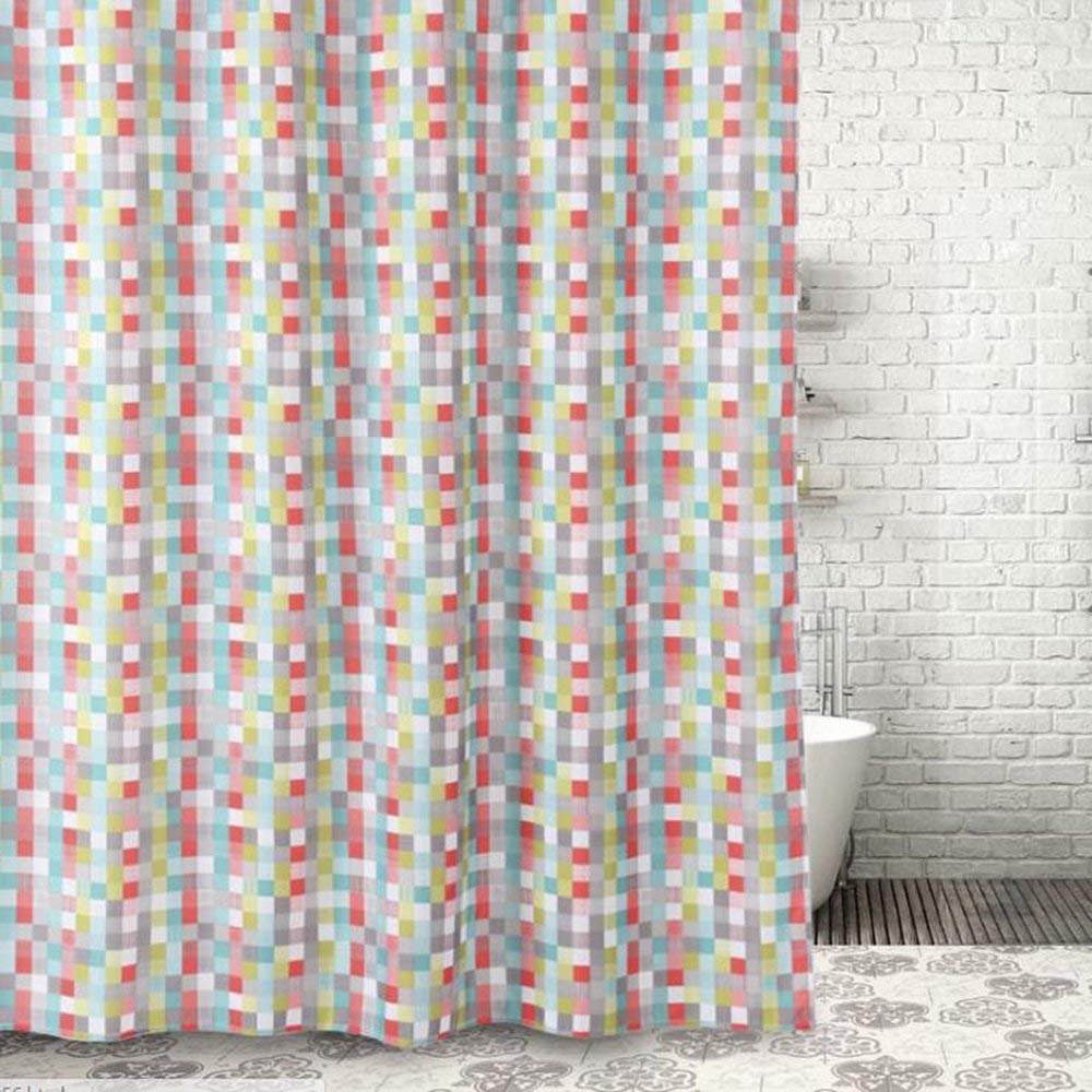 HG Mart Waterproof Shower Curtain 72" x 72" Mold and Mildew Resistance