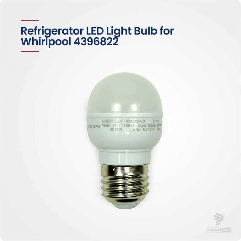 4396822 by Whirlpool - Refrigerator Light Bulb