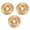 Inclined, variant on JWZZYD Angle Grinder Wood Carving Disc Set, 3PCS 3.94" Gold Tungsten Carbide Grinding Wheel with 0.63" Arbor, Heavy-Duty Shaping Disc for Woodworking, Sculpting, Sanding, Inclined surface, 1 Set