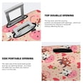 thumbnail image 3 of Lsque cow bull with flower and heart Printed Luggage Cover, Travel Luggage Protector,Scratch and Dirt Resistant, Fits 18-32 Inch Luggage-X-Large, 3 of 7