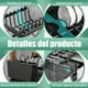 thumbnail image 3 of Escurridor de Trastes, Escurridor de Platos 2 Niveles Ajustable 360 ° Drenaje, Escurridors de Trastes Grande para Cocina Soporte para Portavasos y Tabla de Cortar (Negro), 3 of 8
