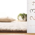 thumbnail image 4 of SAFAVIEH Manhattan Orlando Solid Area Rug, Ivory/Sage, 6' x 9', 4 of 10