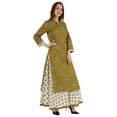 thumbnail image 2 of Phagun Indian Ethnic Cotton Kurti & Skirt Set For Womens Partywear Dress Printed Traditional Wear, 2 of 7
