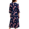 thumbnail image 2 of Draper James womens  Matilda Crewneck Midi Dress, 6, 2 of 3