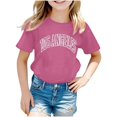 thumbnail image 4 of Birdeem Chemises pour Filles Chemises pour Enfants T-Shirt Graphique à Manches Courtes Col Rond Crop Top pour Filles et Garçons de 3 à 14 Ans T-Shirt Tee, 4 of 9