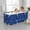 Starry Blue, variant on MINGYI 47.2in Large Foldable Bathtub for Adult and Kids, Portable Ice Bathtub Hot Bathtub for Bathroom,Soaking Bath Tub( Starry Blue)