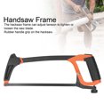 thumbnail image 3 of Handsaw Frame, Rubber Handle 45 90 Sawing Angle Easy Operation Safe Saw Frame  For Plastic, 3 of 8