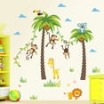 thumbnail image 1 of Vinil Decorativo Infantil Palmeras Y Animales De La Selva Dara Baby Syene VinDe053, 1 of 5