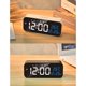 thumbnail image 3 of Reloj despertador digital LED Bewildely con espejo Control de voz negro, 3 of 6