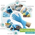thumbnail image 3 of MCHAIMKO Nitrile Gloves, 100 Count, 4 mil, Disposable Latex-Free, Food Safe, Cleaning, Health, 3 of 7