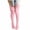 138# Pink, variant on Thigh High Socks for Women Cable Knit Over The Knee Socks Winter Tights Wool Knee High Stockings Leg Warmers Black