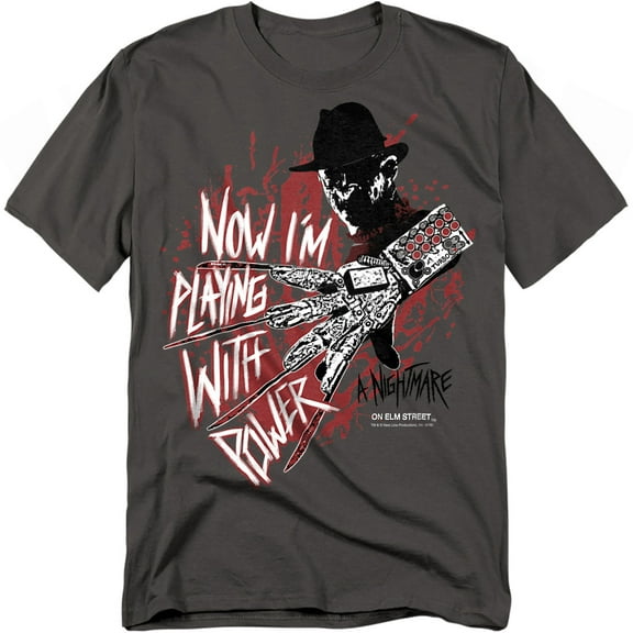 Nightmare On Elm Street T-Shirt Playing With Power Unisex Graphic Tee For Men & Women