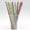 A, variant on LACKUST 100 Pieces Reusable Plastic Straws Clearance,Eco Friendly Long Drinking Plastic Straw,Colorful Plastic Straws for Party,color