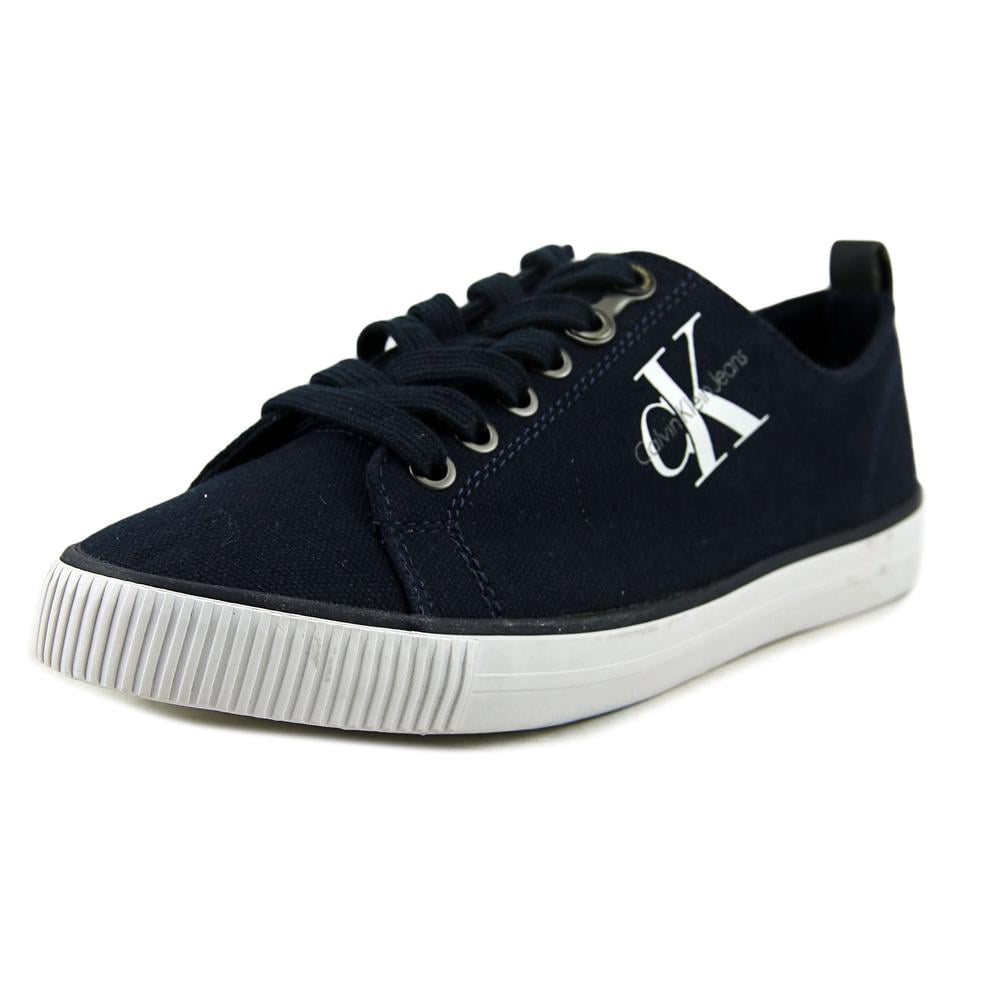 calvin klein dora canvas trainers