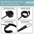 thumbnail image 4 of Correa SUP Lingvum Enrollada Premium para Tabla de Paddle Surf, 4 of 7