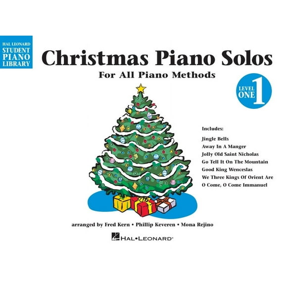 Hal Leonard Student Piano Library (Songb Christmas Piano Solos for All Piano Methods, Level 1, (Paperback)