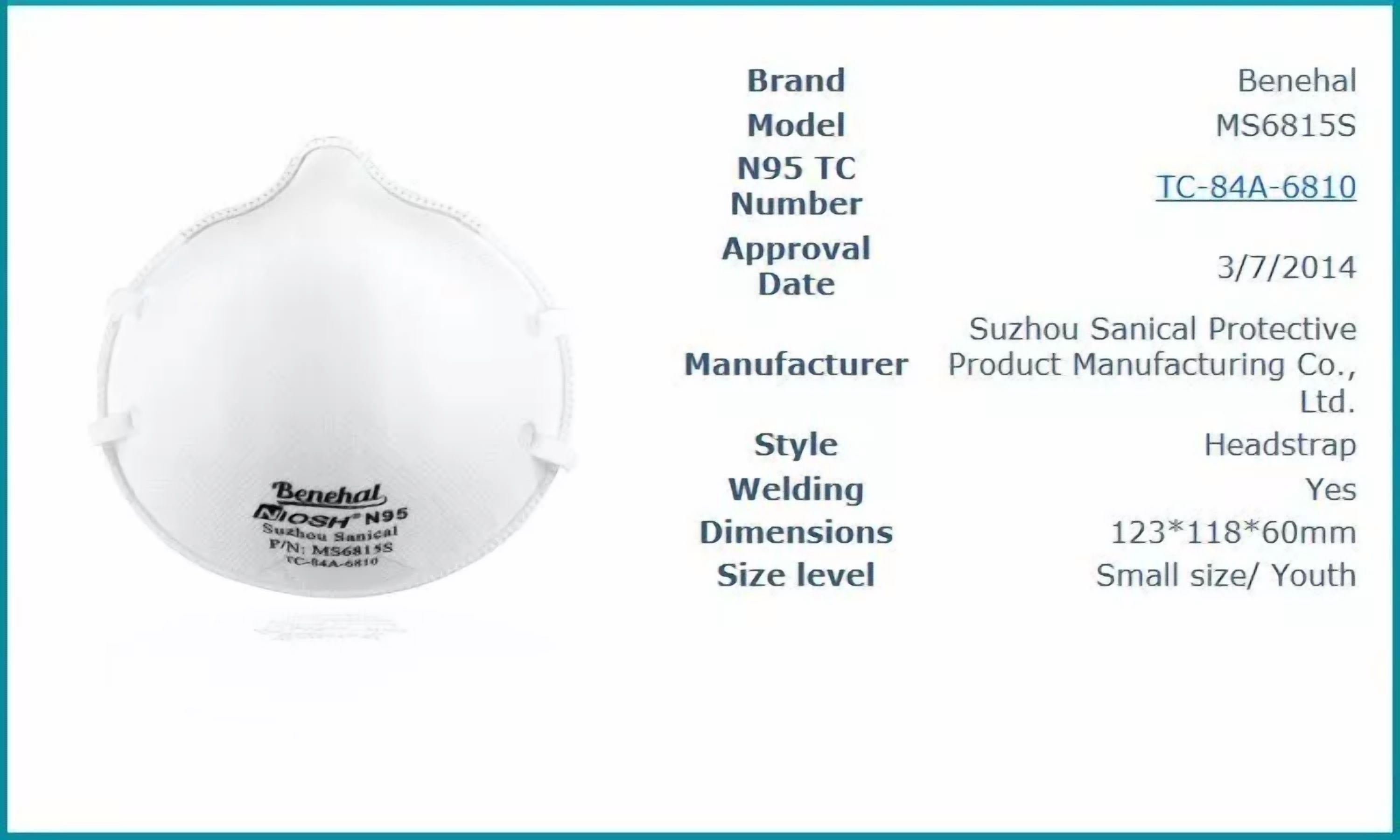 CIRCLE- 30-Pcs N95 Face Mask Bfe 95% Disposable Niosh Approved Respirator For Kids Adult