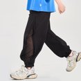 thumbnail image 2 of RUTAYY Toddler Boys Athletic Jogger Pants With Side Mesh For Active Kids Comfortable Elastic Trousers For Daily Wear Pants Versatile Pants, 2 of 5
