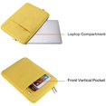 thumbnail image 2 of MOSISO Laptop Case 16 inch, 15-15.6 inch Laptop Sleeve Compatible with MacBook Pro 16 M4 M3 M2 M1, HP Acer Dell Lenovo ASUS Notebook, Polyester Vertical Computer Sleeve Bag with Pocket, 2 of 6
