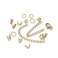 thumbnail image 4 of AIGIA Stainless Steel Lobster Clasps Open Jump Rings Crimp Beads Caps Set for DIY Bracelet Necklace Jewelry Making Making Kits, 4 of 7