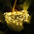 thumbnail image 4 of OUSITAID Guirlandes Lumineuses Réutilisables Deux Modes d'Éclairage Guirlandes Solaires d'Extérieur en Silicone pour Jardin, 4 of 8