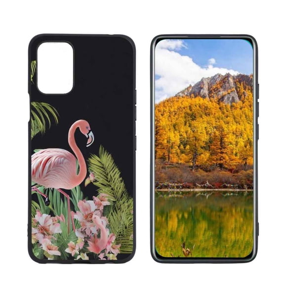 Compatible with LG K62 Phone Case, Flamingo-1 Case Men Women, Flexible Silicone Shockproof Case for LG K62