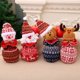 thumbnail image 3 of 3PCS Bolsas de Regalo de Navidad Bolsa de Manzana con Cordón, Bolsas de Navidad de Tela de Diseño 3D, Bolsa de Almacenamiento de Muñecas de Muñeco de Nieve de Papá Noel, para Fiesta de Navidad y Cumpleaños B Sailing Electrónica, 3 of 5