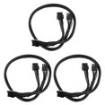 thumbnail image 1 of 3X Psu 8Pin A Dual 8Pin (6 + 2) Pin PCIe Cable de Fuente de Alimentación Modular para Supernova G2 G3 P2 T2 GS, 1 of 5