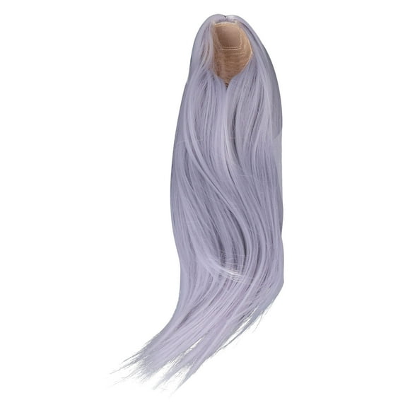 Doll Hair , Simulated Scalp 1/3 Ball Jointed Doll Glossy Feel for Kids for Home Blue