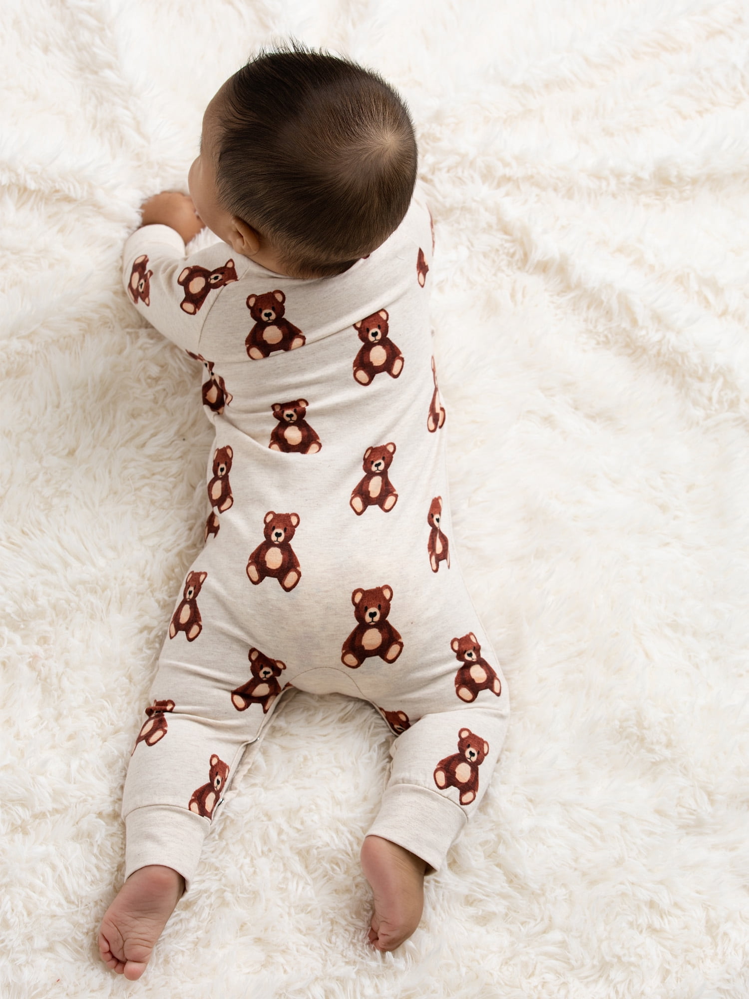 M+A by Monica + Andy, Organic Cotton One-Piece Coverall, Sizes Newborn - 18-24 Months
