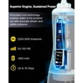 thumbnail image 3 of MySmile Powerful Cordless 350ML Water Flosser Portable OLED Display Dental Oral Irrigator with 5 Pressure Modes 8 Replaceable Jet Tips and Storage Bag, 3 of 4