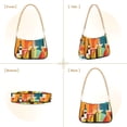 thumbnail image 7 of FORMRS Womens Shoulder Bag with Chain Strap Clutch Purse Cute Tote Handbag, Colorful Cocktails, 7 of 7
