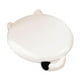 thumbnail image 4 of Cojín de asiento con forma de gato, portátil, versátil, con cremallera, para silla Blanco, 4 of 8