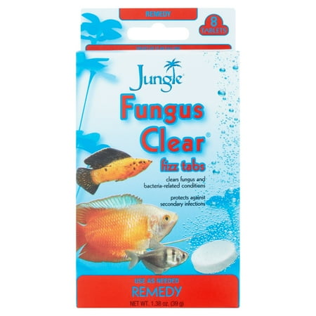 Jungle Fungus Clear Tank Buddies, 8 ct