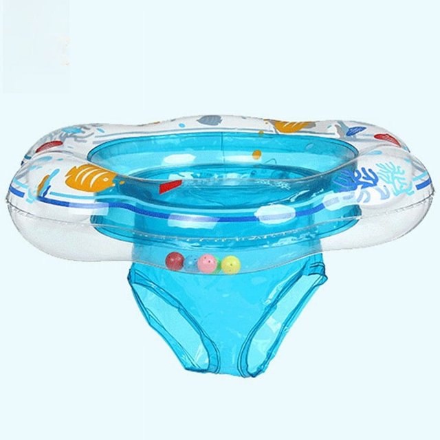 Anillo de natación inflable para axilas, juguetes para bebés, anillo de natación inflable grueso para bebés pequeños