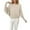 Khaki, variant on Women's Sweaters Women Tops Oversized Batwing Sleeve Pullover Sweater Soft Knitted Turtleneck Top Casual Winter Fashion Comfortable Yarn Knit