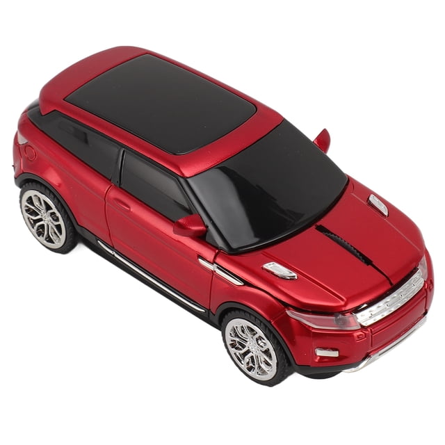 Ratón Inalámbrico, Ratón de Ordenador con forma de Coche de 2,4 Ghz, Ratón de Juego de 1600 dpi para ordenador, PC, Portátil, Ratón Inalámbrico para Juegos Con receptor USB,