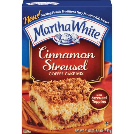 Martha White Cinnamon Streusel Coffee Cake Mix Martha White Cinnamon Streusel Coffee Cake Mix