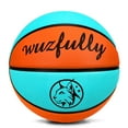thumbnail image 4 of Mini Rubber Basketball Size 3 (22-Inch),Kids Basketball for Indoor Outdoor Pool Play Games, 4 of 4