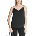 thumbnail image 2 of Calvin Klein V Neck Camisole Black M, 2 of 2