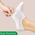 thumbnail image 2 of Mens No Show Socks Low Cut Socks Athletic Running Socks Breathable Mesh 8 Pairs with Anti-slip Strip, 2 of 5
