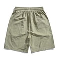 thumbnail image 7 of ibiyuan Mens Shorts Sweatshorts Mens Gym Shorts Chinos Short Elastic Waist Drawstring Running Shorts for Men Straight-Fit Golf Shorts Breathable Summer Beach Shorts with Pockets, 7 of 7
