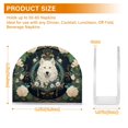 thumbnail image 3 of Dog Roses Green Napkin Holder for Table Clear Napkin Stand Paper Holder Acrylic Organizer Dispenser Napkins for Dinner Kitchen Restaurant Room, 3 of 8
