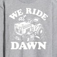 thumbnail image 3 of Instant Message - We Ride At Dawn - Men's Long Sleeve T-Shirt, 3 of 6