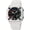 White, variant on Multifunctional Waterproof Sports Watch, Military Style, Outdoor Sport, 50M Waterproof, Luminous Day Calendar Timer,Black Transparent