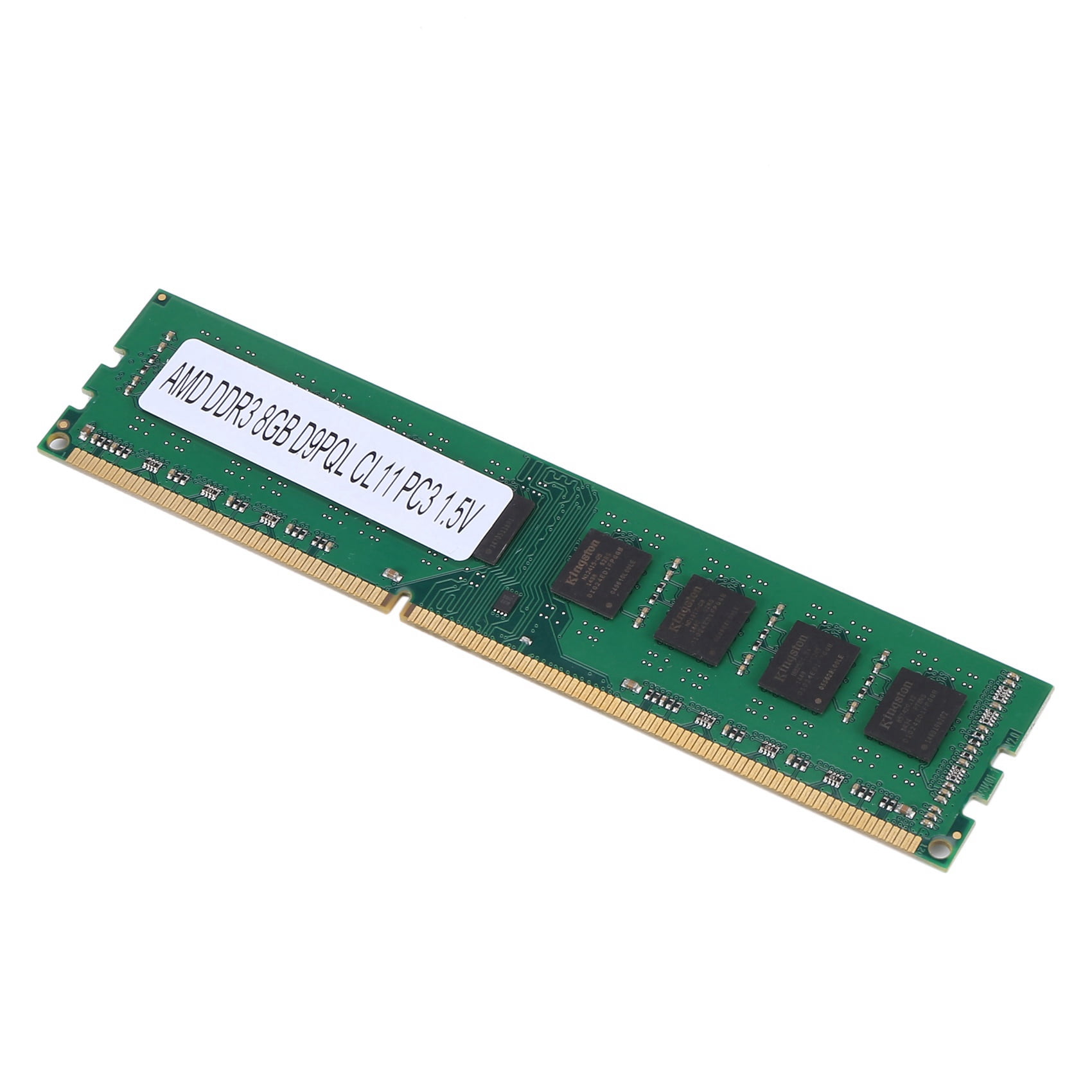 5X Tsulyn 8Gb Ddr3 1600Mhz Ram Desktop Memory Dimm Only for Amd F2 M2 Computer Pc,5 x RAM Memory,green